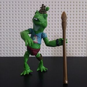 TMNT Teenage Mutant Ninja Turtles - Napoleon Bonafrog Action Figure with Staff